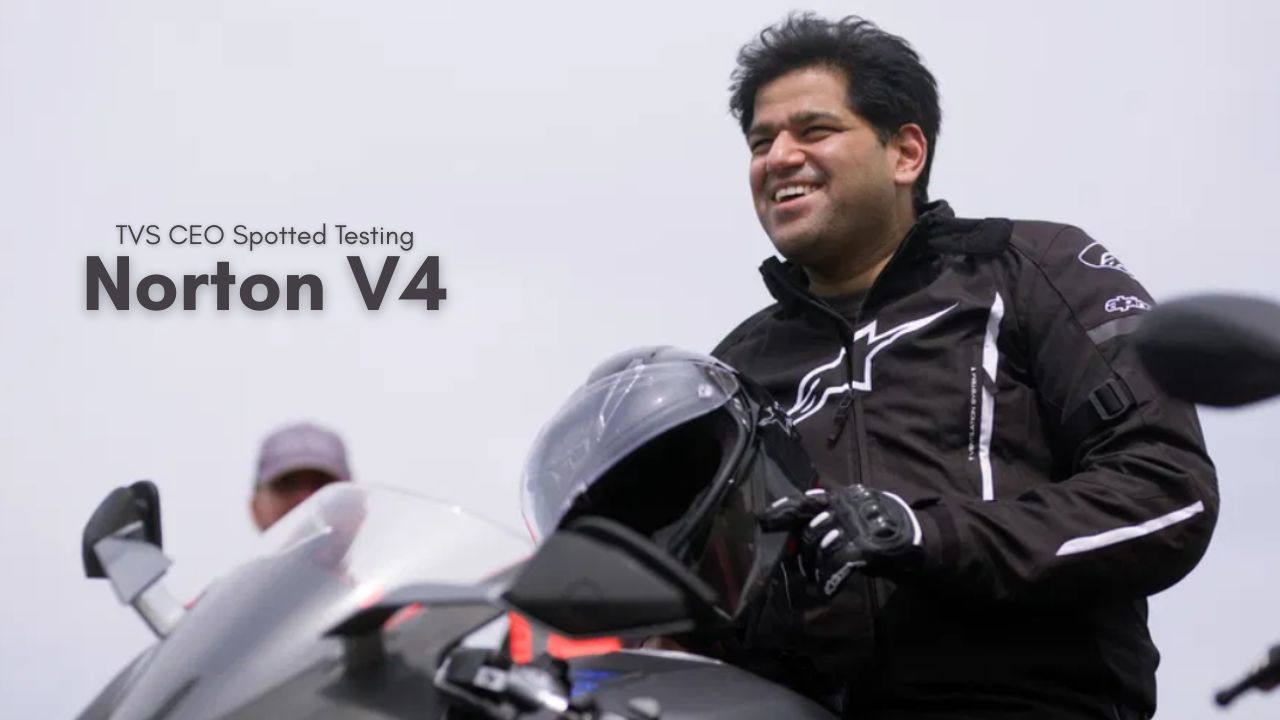 Norton V4SV superbike being tested before 2025 launch in India
