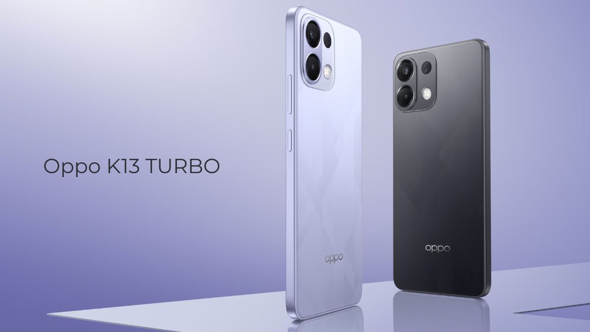 Oppo K13 Turbo with built-in cooling fan, 7 000 mAh battery and dual cameras